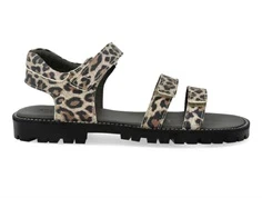 Angulus sandal leopard ruskind i størrelse 34 til 39. en rigtig cool sandal til tweens
